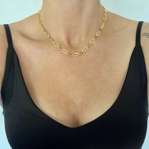 Stříbrný řetízek pozlacený 14k vhodný také na nohu