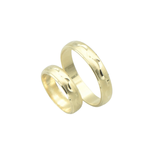 Snubní prsten stříbro 925/1000 pozlacené 3mm