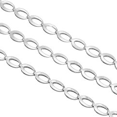 Dámský řetízek z chirurgické oceli 5mm