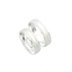 Snubní prsten stříbrný 5mm