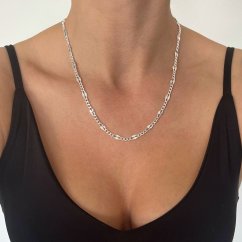 Stříbrný řetízek 5mm délka 55cm