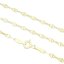 Strieborná retiazka pozlatená vzor Marine 3mm 60cm