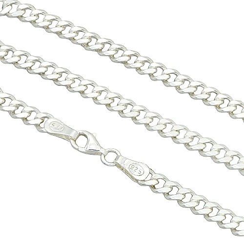 Stříbrný řetízek 4mm 50cm, 60cm