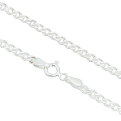 Decentní náramek 3mm stříbro 925/1000