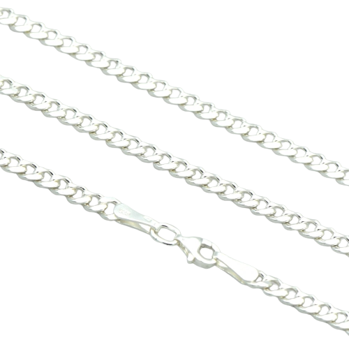 Strieborná retiazka 4mm 55cm