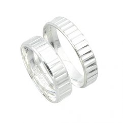 Snubní prsteny stříbrné 5mm