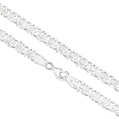 Dámský stříbrný náramek luxusní 6mm - Délka náramku: 21 cm