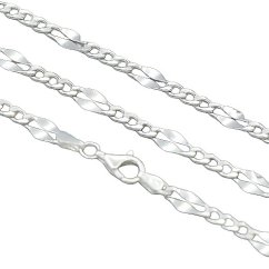 Stříbrný řetízek 5mm délka 55cm