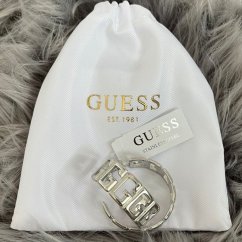 Kruhy 32mm GUESS náušnice z ušlechtilé chirurgické oceli