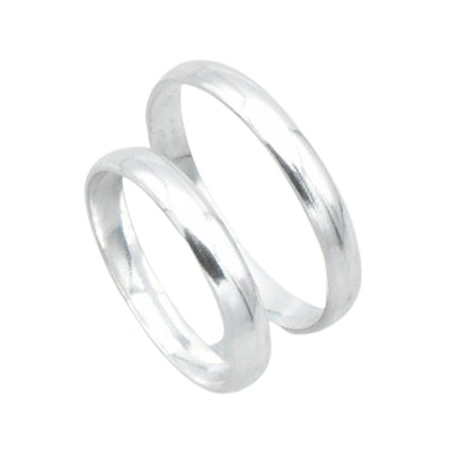 Snubný prsteň strieborný 3mm