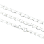 Strieborná retiazka 4mm vzor Marina Gucci dĺžka 55cm
