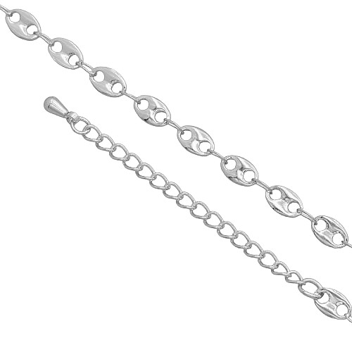 Řetízek na nohu z chirurgické oceli 4mm