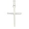Strieborný prívesok krížik 39 mm