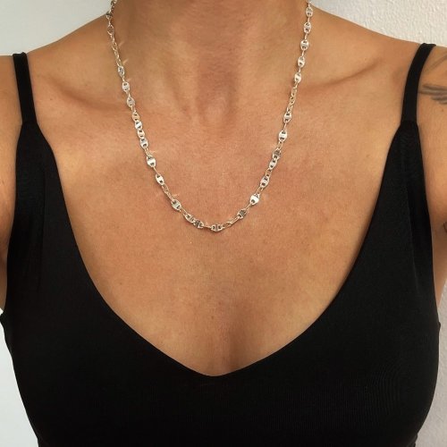 Stříbrný řetízek Marina Gucci 5mm