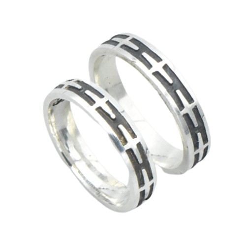 Snubný prsteň striebro 925/1000 4mm - Velikost prstenu: 66