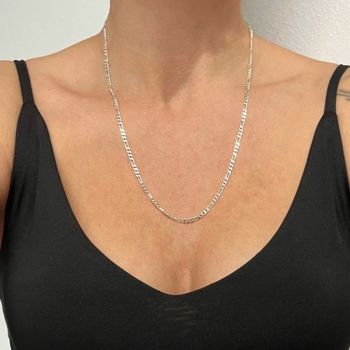 Stříbrný řetízek figaro 3mm