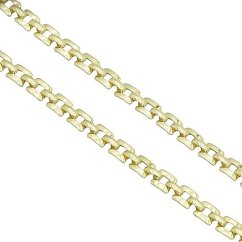 Dámský náramek pozlacený z chirurgické oceli 5mm